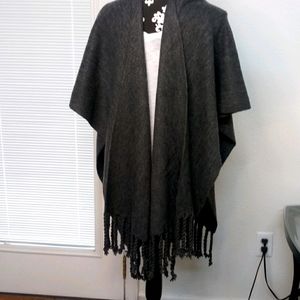 Beautiful Cozy Charcoal Maddison 88 Wrap